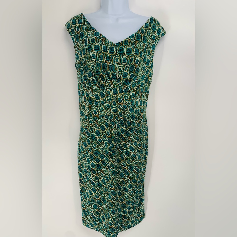 Dress 10 womens career print new nwt